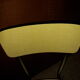 Paire de chaises en formica jaune  vintage