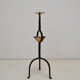 Mid-century candlestick and ashtray, 1960's
