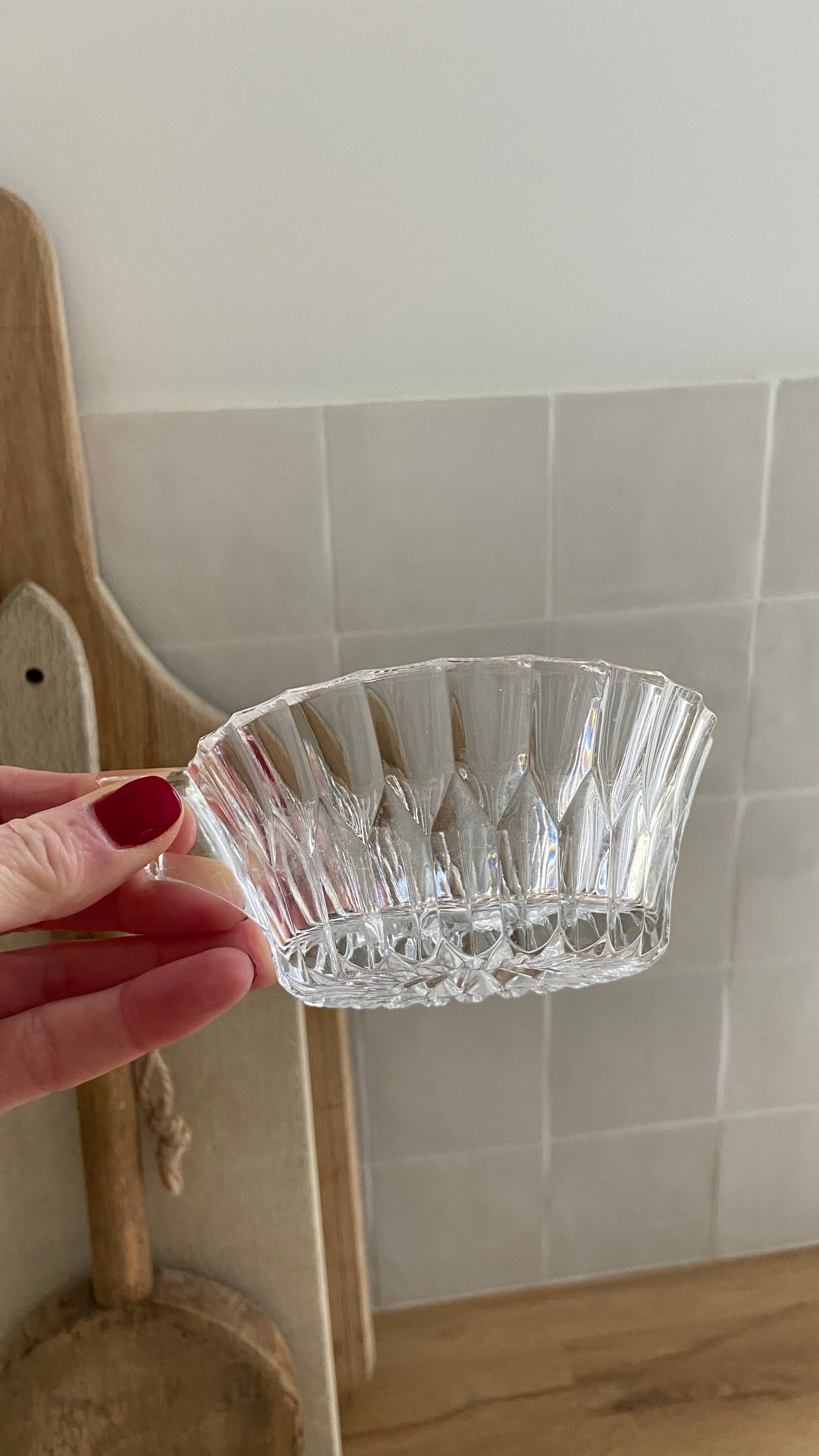 Christmas Pop-up 2022 - Set of 6 Vintage Glass Coffee/Tea Cups