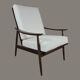 Fauteuil design scandinave 1960's