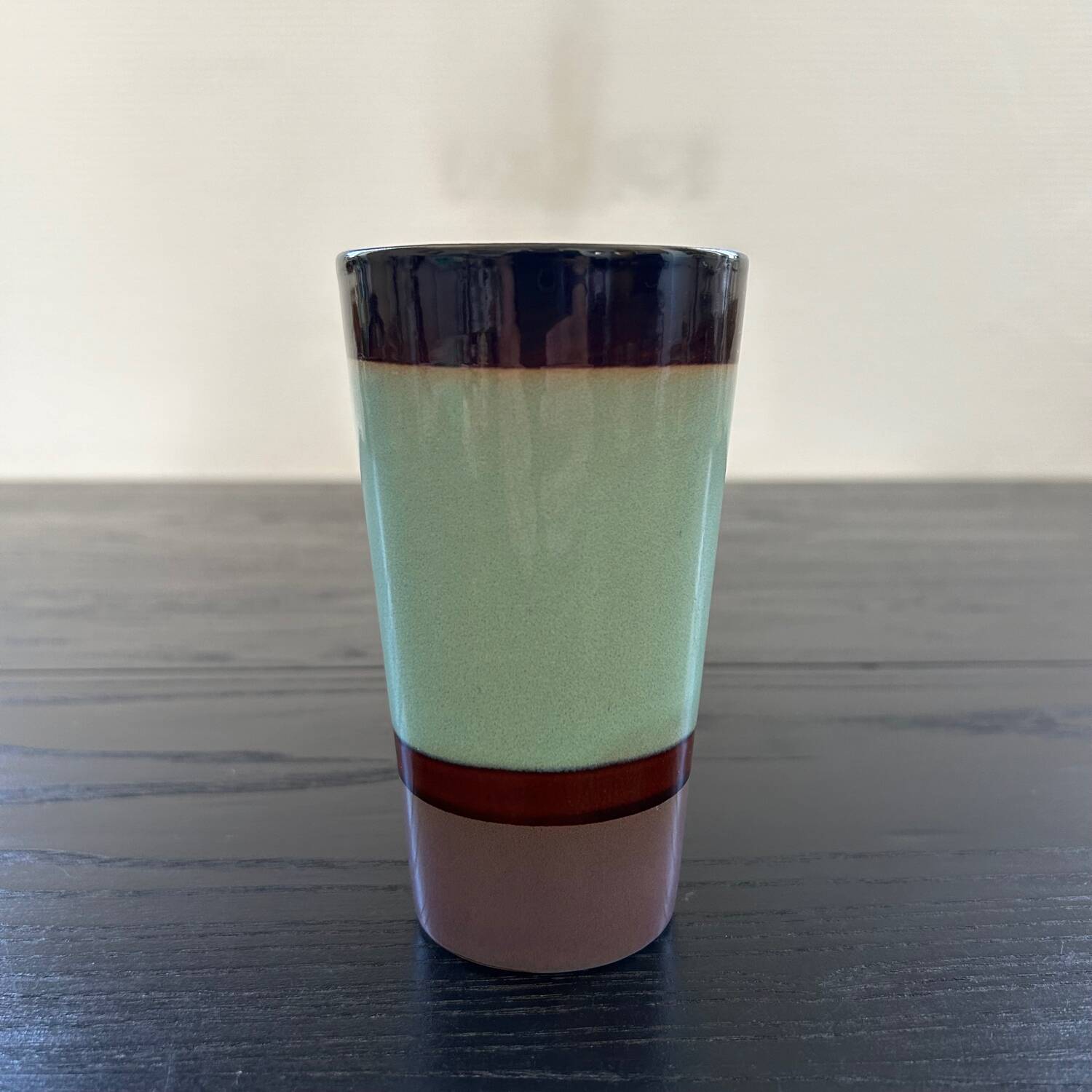 Small striped Scandinavian vase