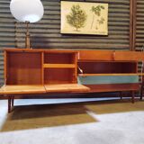 Czech wood and formica sideboard