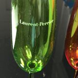 Set de 2 leonardo champagne glasses for Laurent Perrier