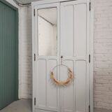 Parisian wardrobe with mirror