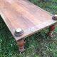 Table basse en teck et palissandre