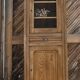Antique solid oak bonnetière: dresser, bookcase..