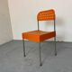 Iconic Italian design Orange Box Chair by Enzo Mari for Aleph Alantide