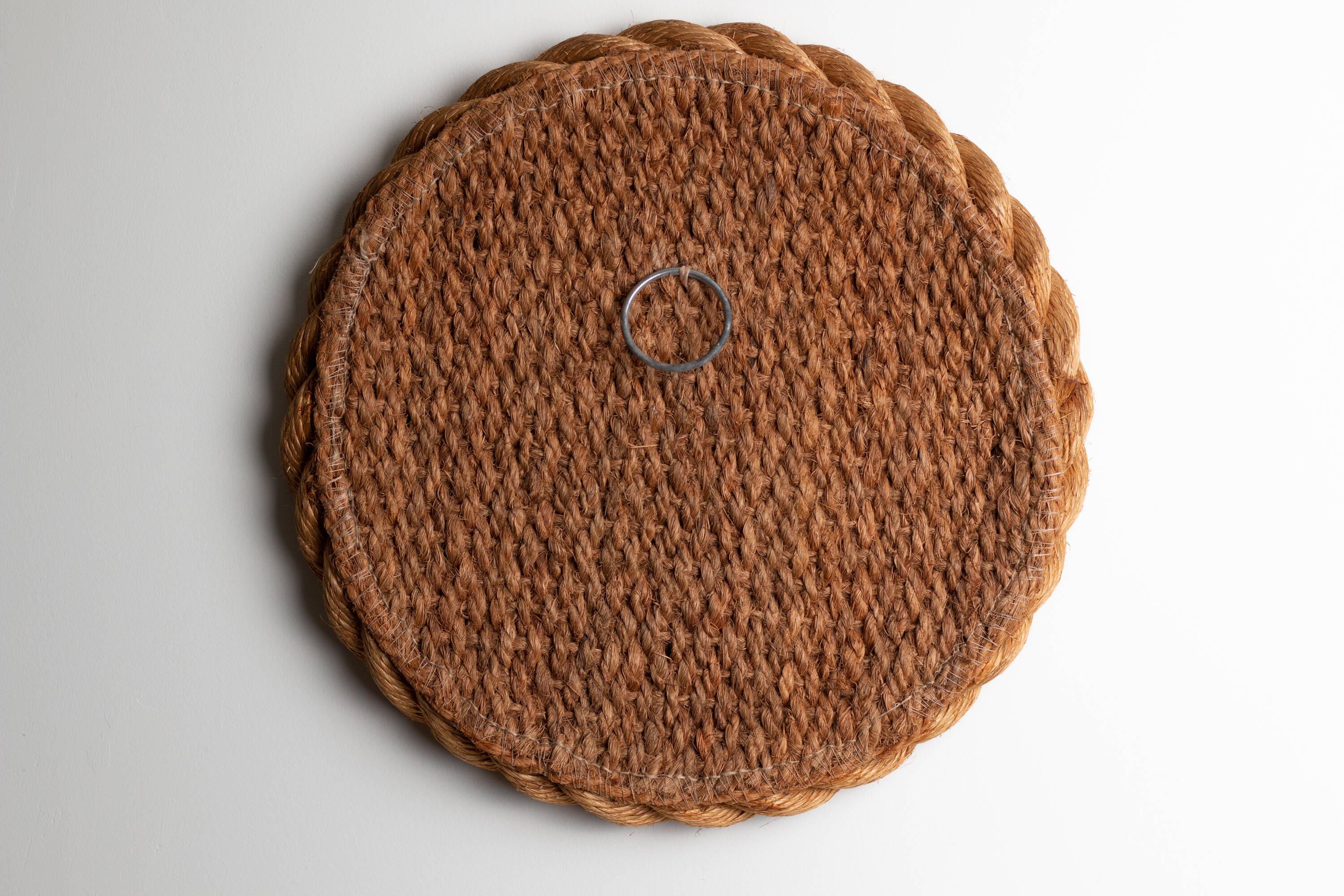 Vintage round mirror 34cm