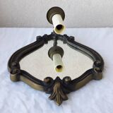 Pair of mirror wall lights