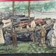 old marine, oil on canvas, M. Guillet! Audierne around the Agres