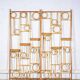 Bamboo and wood screen