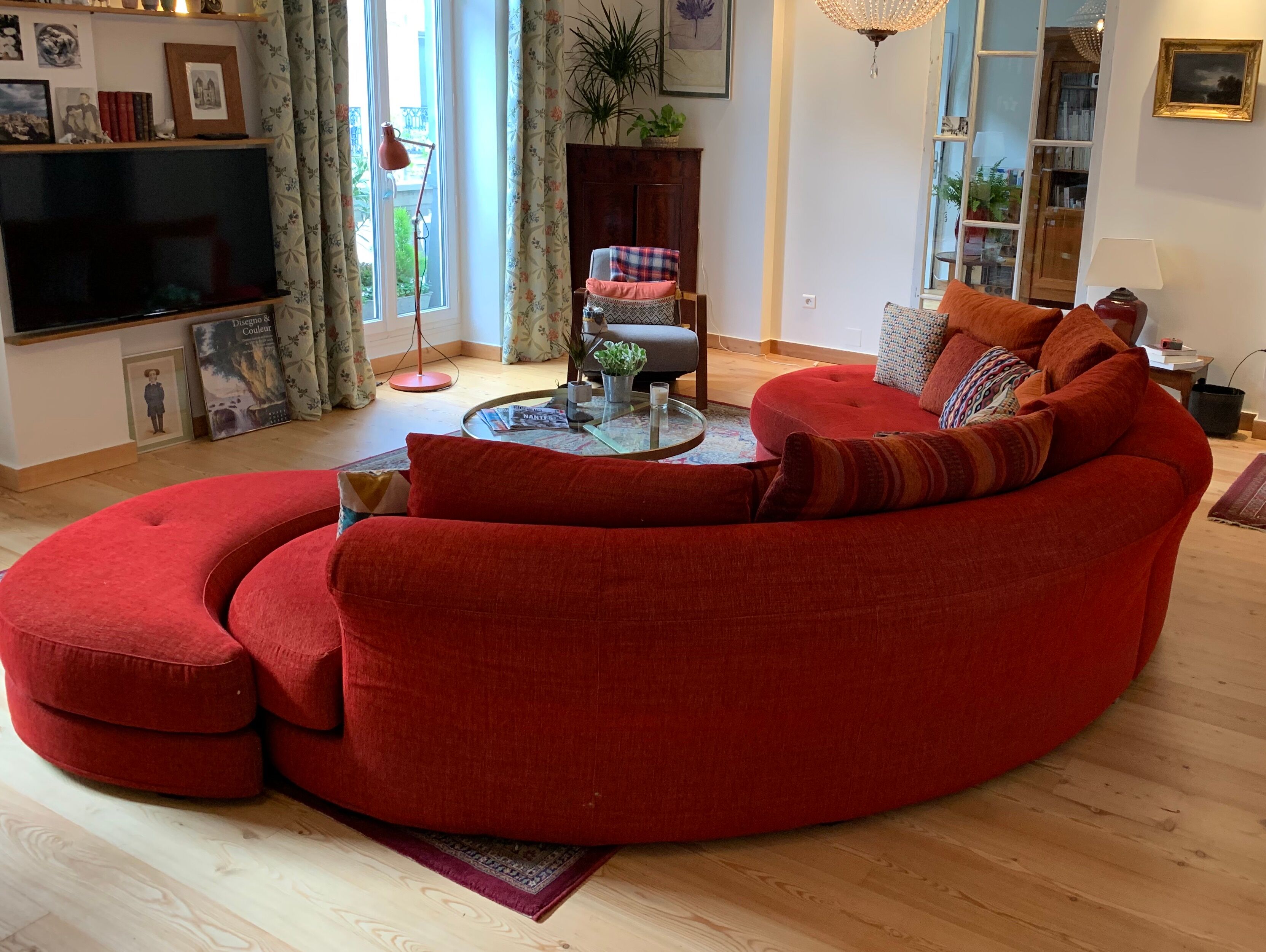 Half moon sofa - Roche Bobois