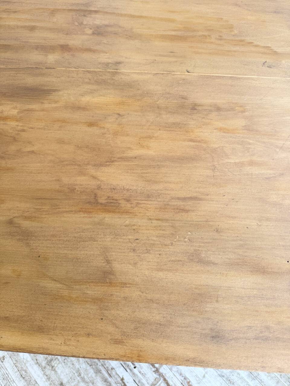 Country farmhouse table in solid beech and oak 2.5m XL