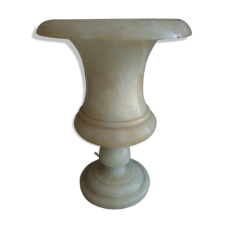 Lampe albâtre forme Médicis