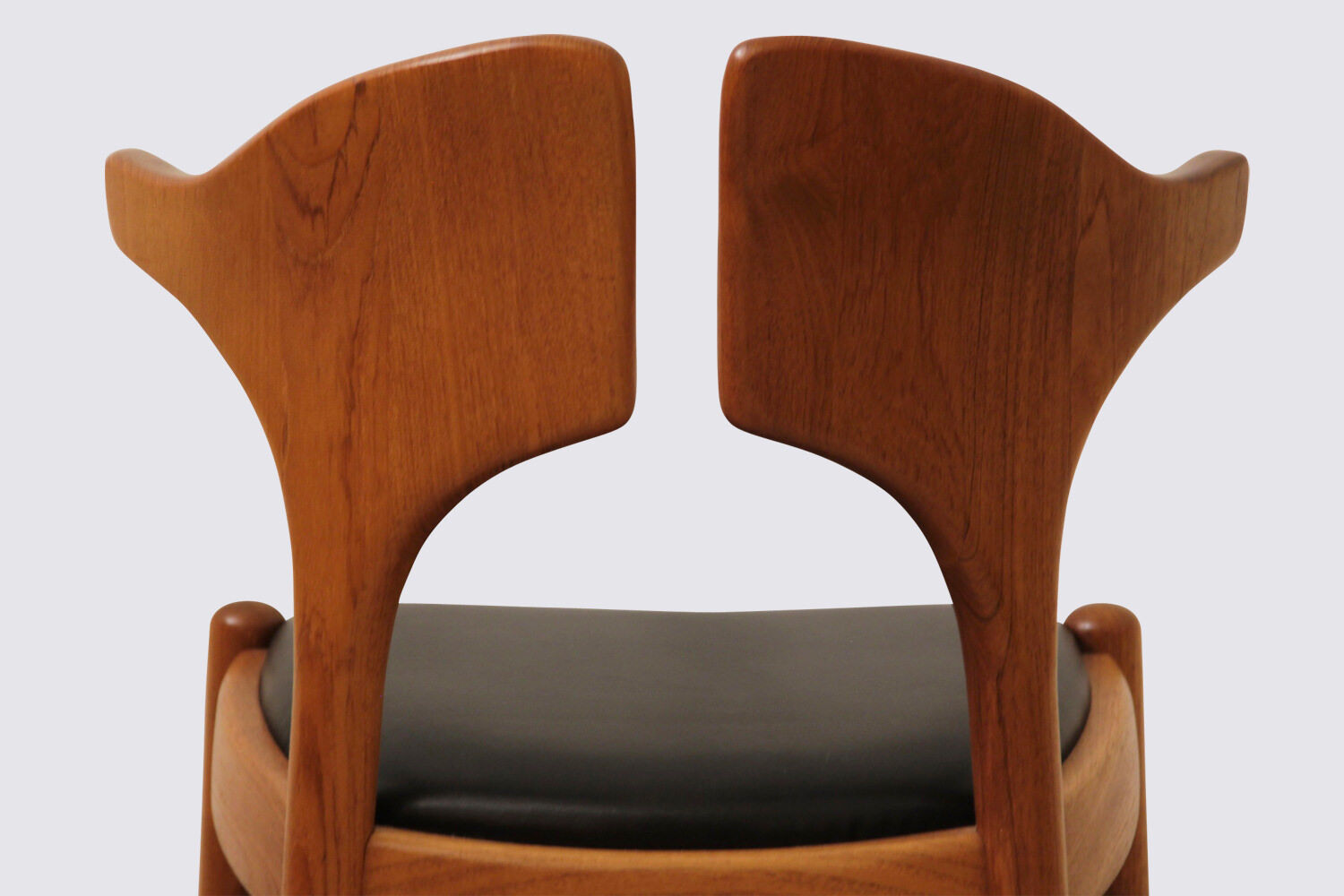 Danish 60s teak Gingko chair