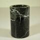 Pot - vase in black marble 10 cm