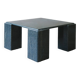Grande table basse carré en granite