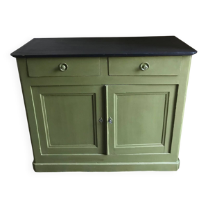 Buffet en bois peint