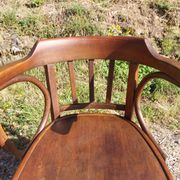 4 fauteuils Baumann en bois courbé