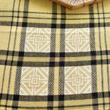 Square vintage tablecloth 140x140