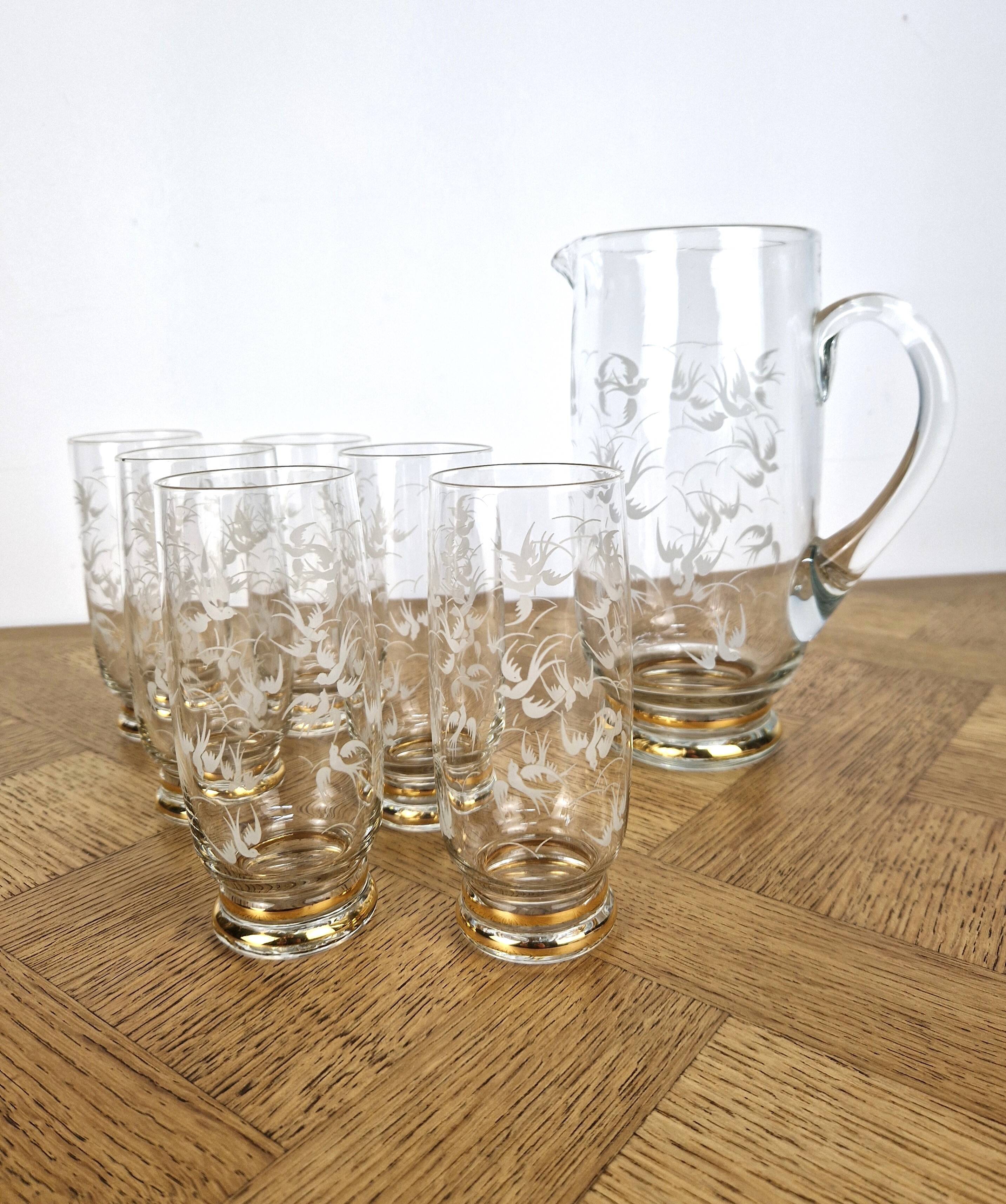 Vintage orangeade set from the 60s/70s.