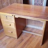 Wooden desk from the 1950s administration type