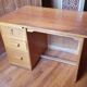Wooden desk from the 1950s administration type