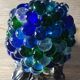 Grape lamp in Art Nouveau style