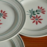 Set of 4 Céranord flat plates
