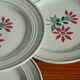 Lot de 4 assiettes plates Céranord