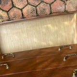 Vintage chest of drawers with tapered legs