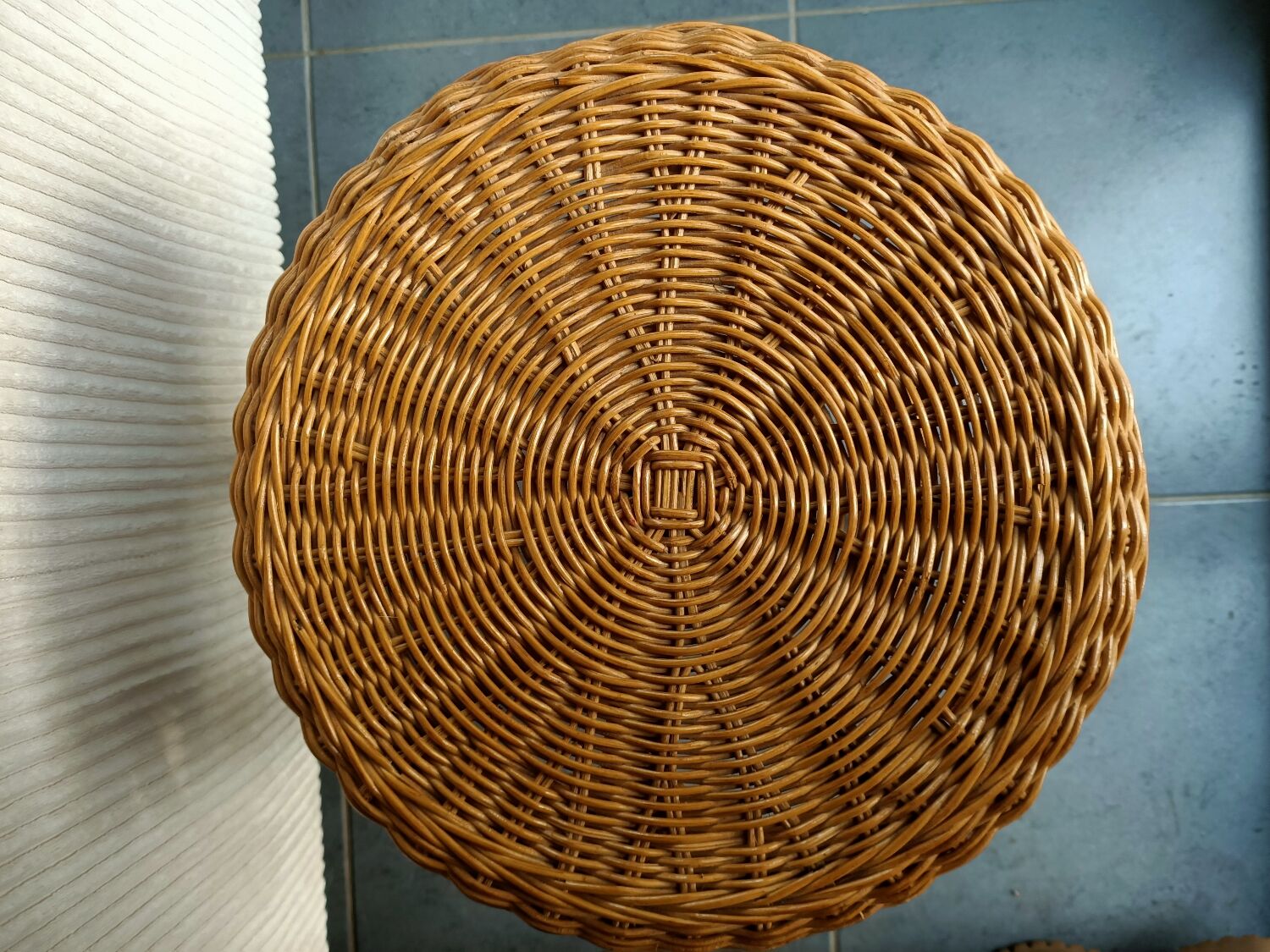 Rattan stool