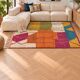 Multicoloured handmade wool Berber rug – 162 × 257 cm