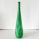 Bouteille italienne opaline verte 1960 EMPOLI