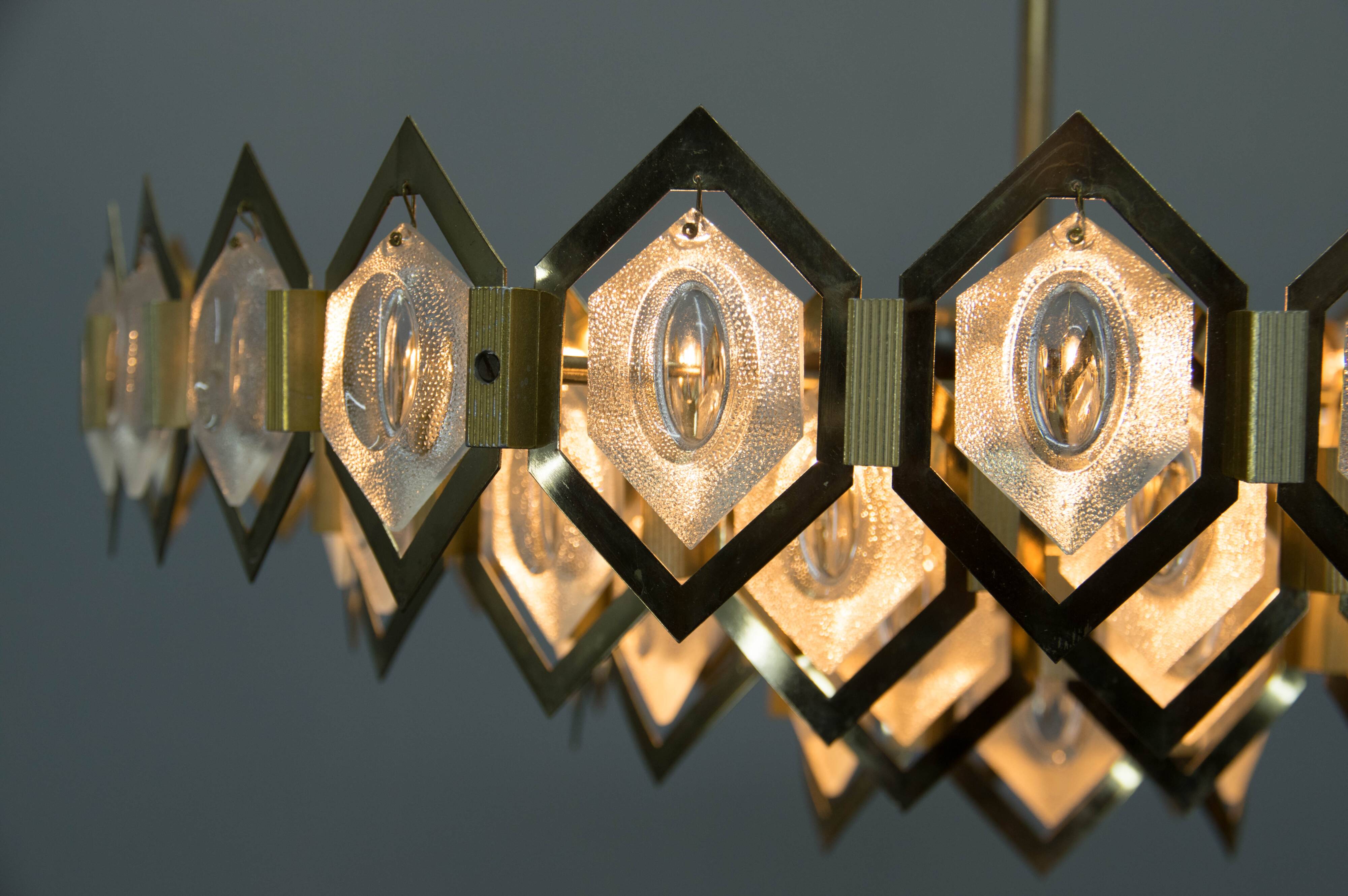 Midcentury Chandelier Designed by Bejvl for Kamenicky Senov, 1960s