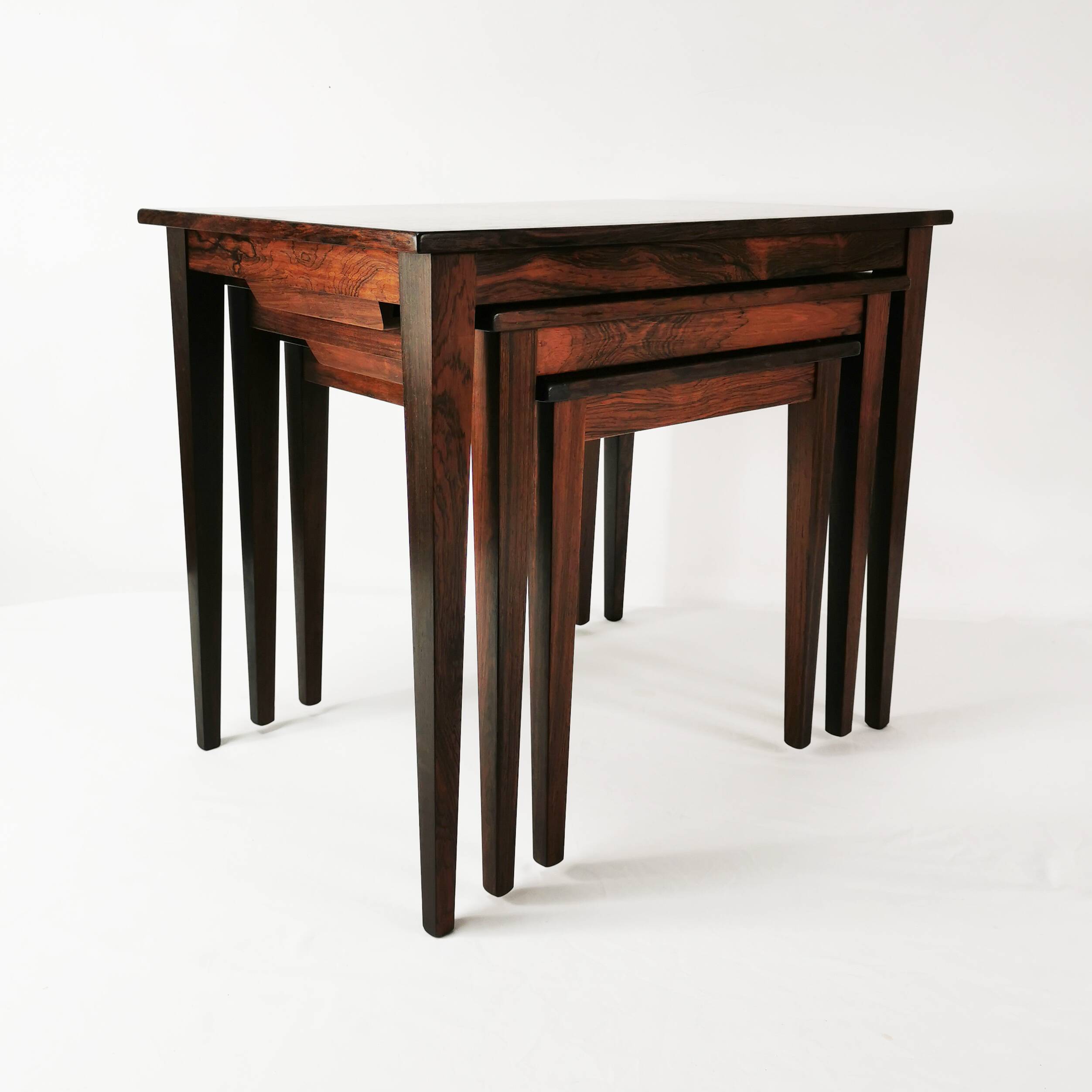 Mid Century modular table set, KFF, Denmark 1960s