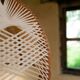 Suspension scandinave bois et fil