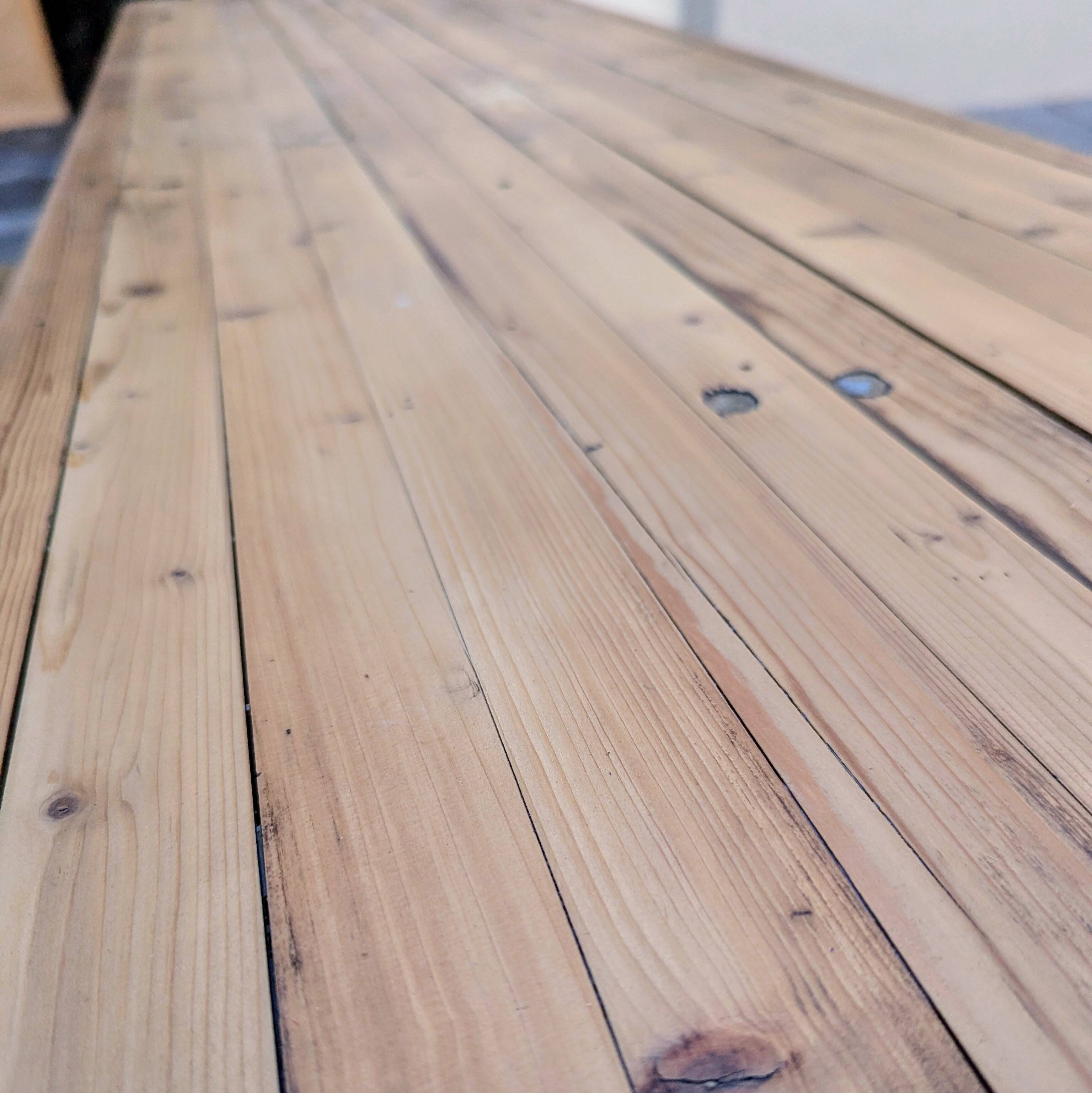 Guinguette table and benches set