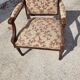 Armchair Louis XVI walnut of the XIXth century