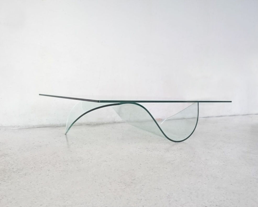 Sheet coffee table by Maurice Barilone for Roche Bobois