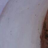 Grand lebrillo vintage en faïence espagnole Triana avec coq