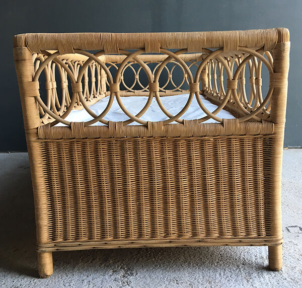 Bed rattan twist "octave"