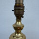 Neo-classical lamp bases in solid brass
