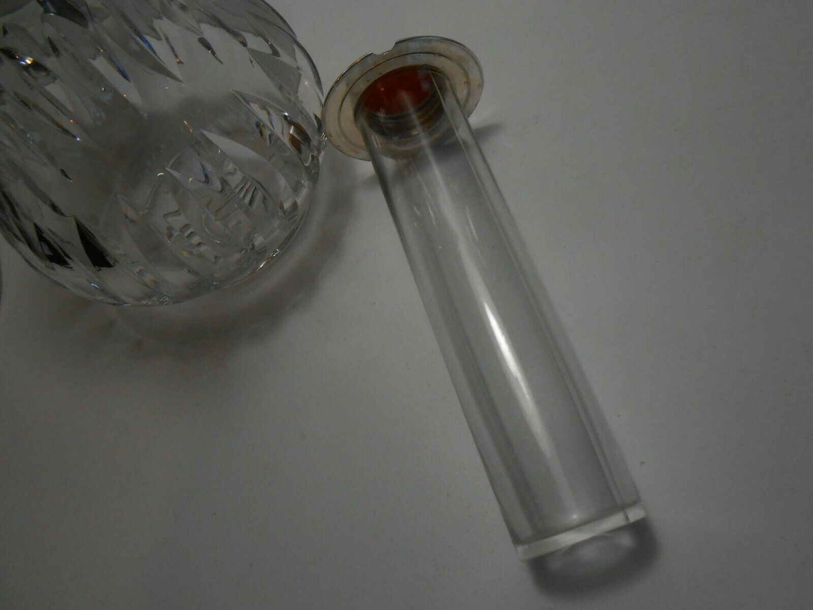 Carafe a vintage crystal orangeade