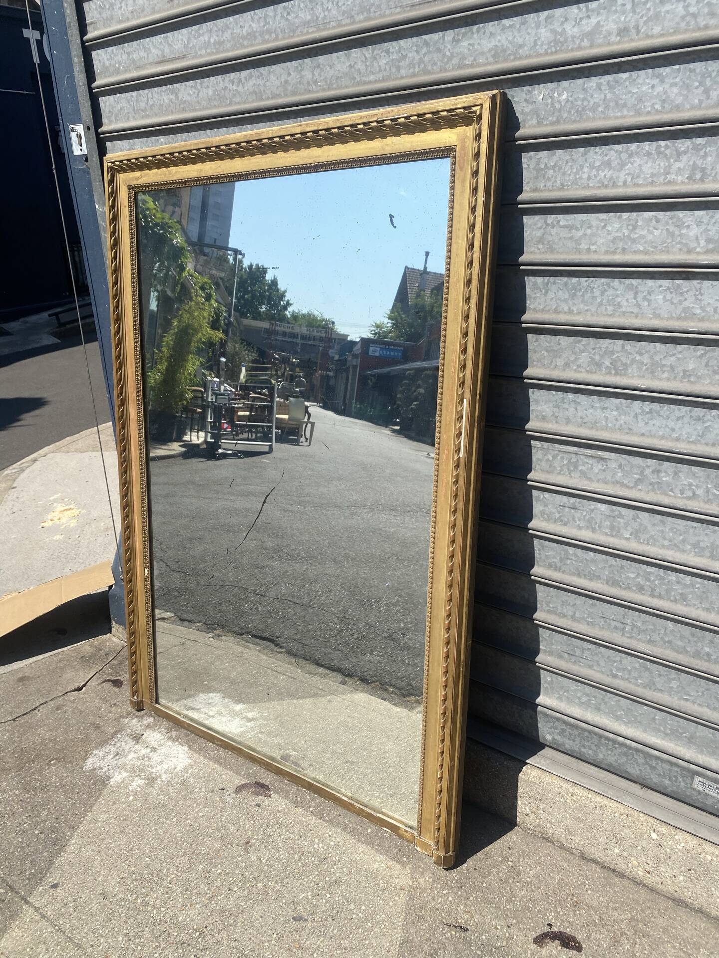 Miroir de cheminée