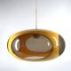 Suspension UFO Space Age yellow by Luigi Colani for Massiv, Belgium, 1970