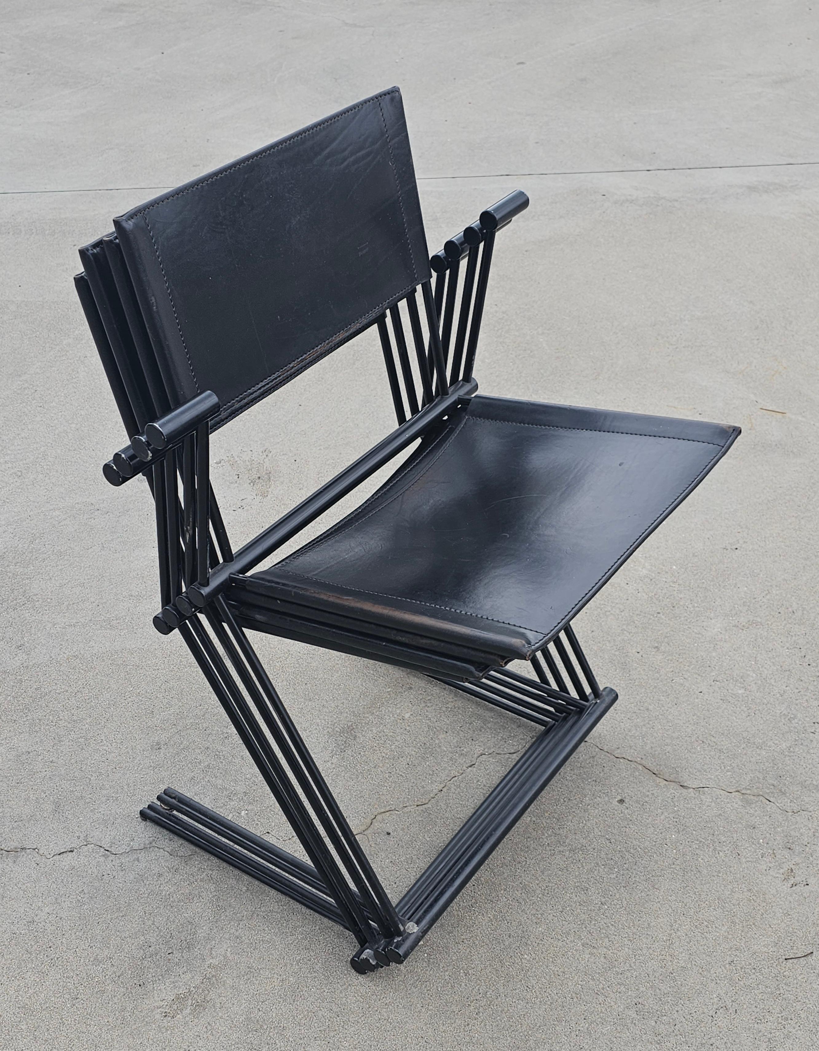 Set of 4 Ballerina chairs by Herbert Ohl for Matteo Grassi, 1990s.