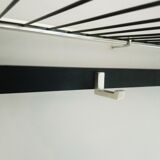 Portemanteau mural vintage bois et métal