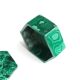 Hexagonal box malachite, 70s