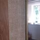 Asymmetrical wardrobe-chest of drawers